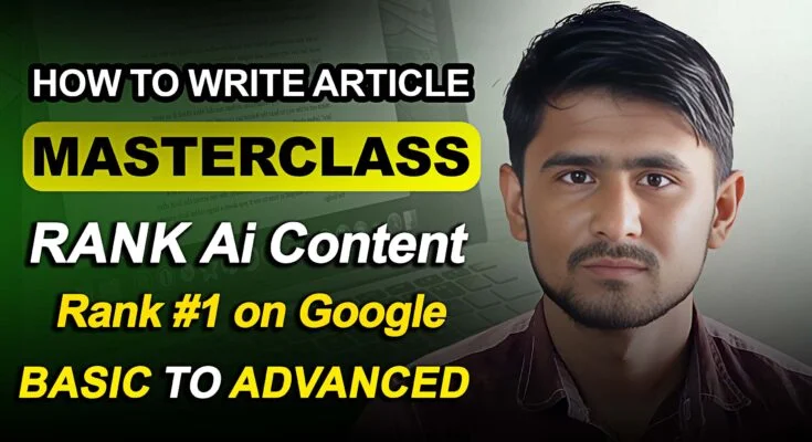 How to Write an Article That Ranks on Google with AI