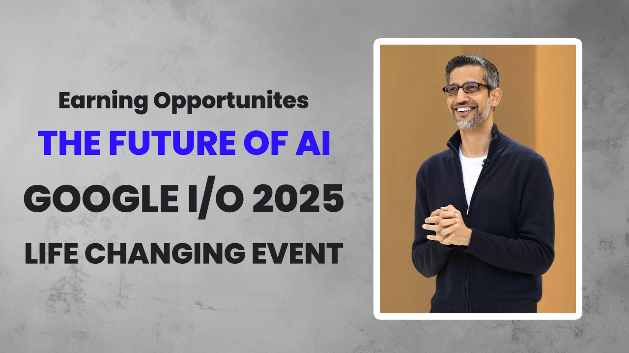 Top 20 Google I/O 2025 AI Updates: Tools for Work, Creativity & Earning