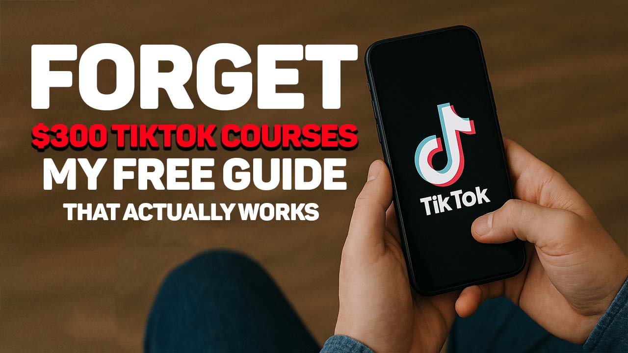 Forget the $300 TikTok courses. Here’s a Free Guide That Actually Works.