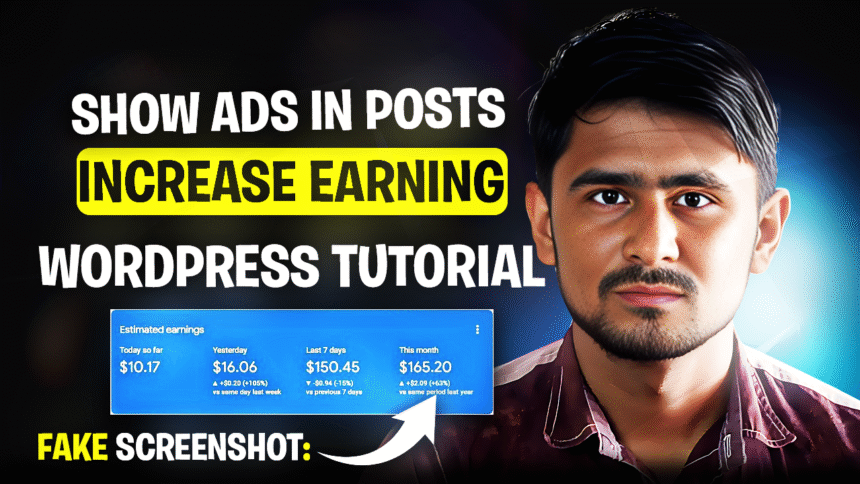 How to Show Ads In Posts in WordPress Tutorial 2025